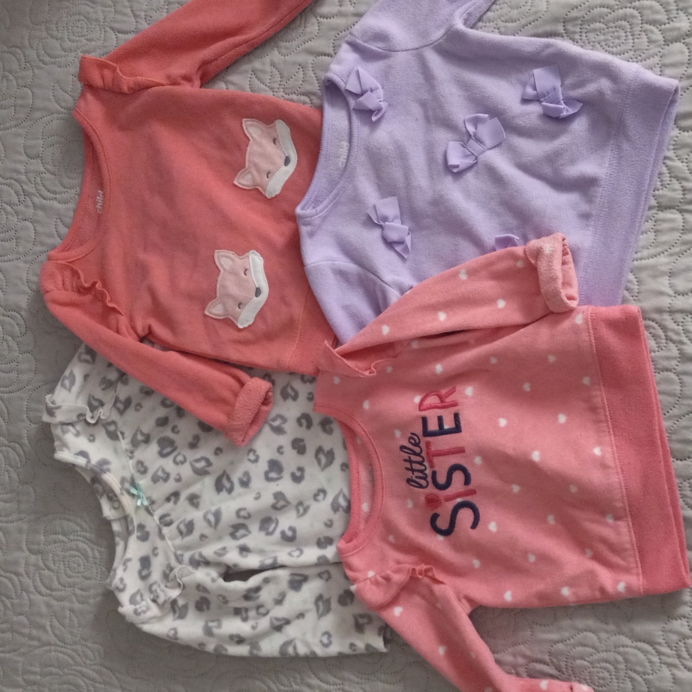 Bundle Sweaters for baby girl (3-6 and 6-9 months)